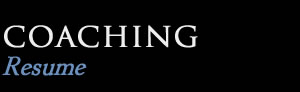 Coaching Resume